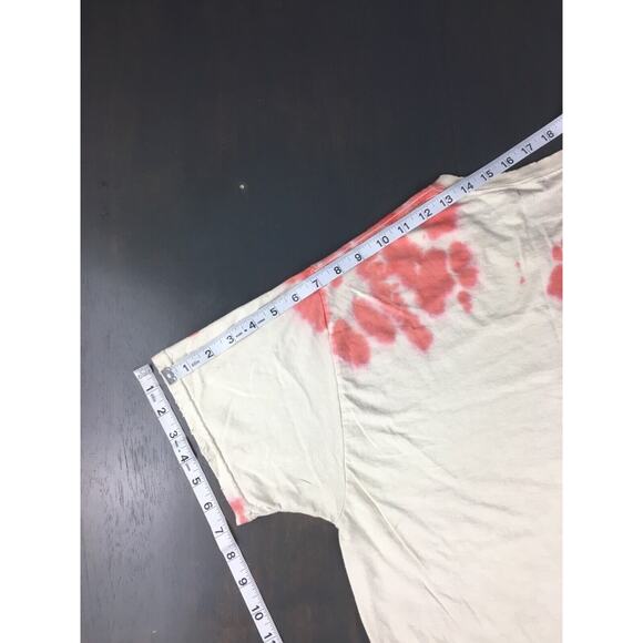 The Rolling Stones T Shirt Mens Medium Tie Dye Short Sleeve Crewneck‎ Distressed - Picture 7 of 8